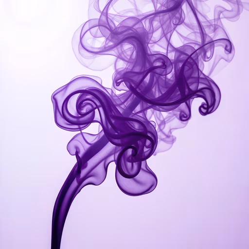 Purple Smoke Illustration