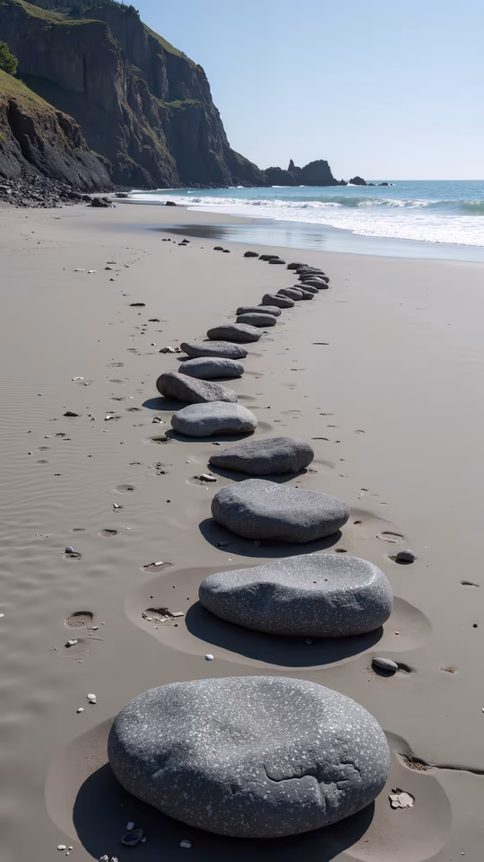 Stones on the Beach