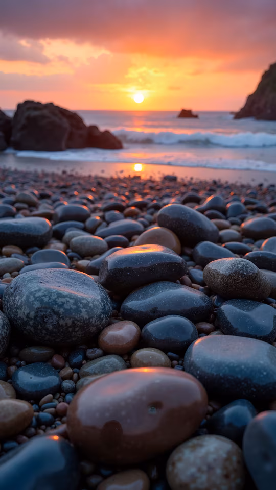 Sunset Beach Rocks