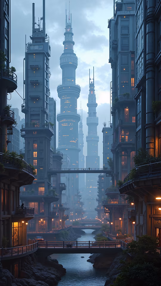 Urban Fantasy Illustration