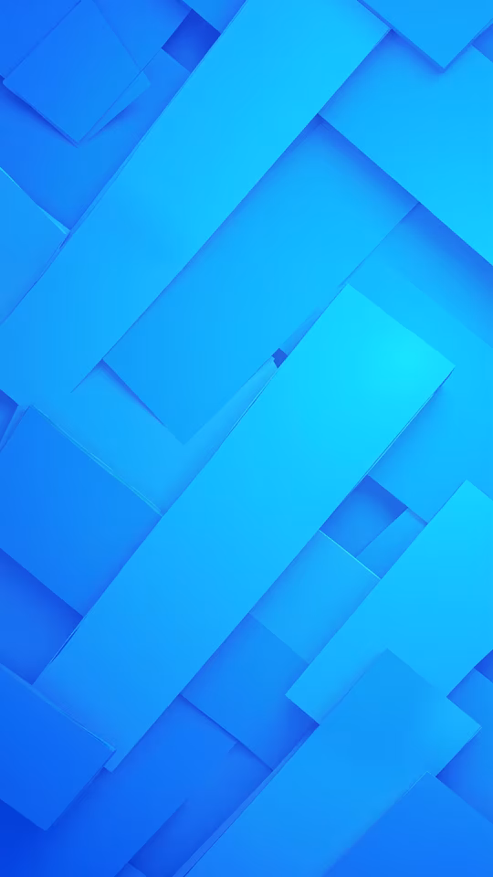 Abstract Blue Shapes