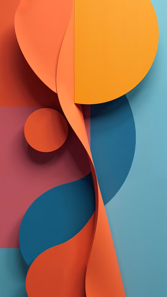Abstract Colorful Shapes