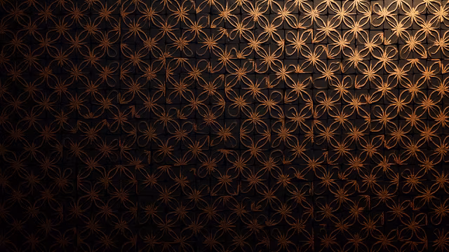 Abstract Floral Pattern