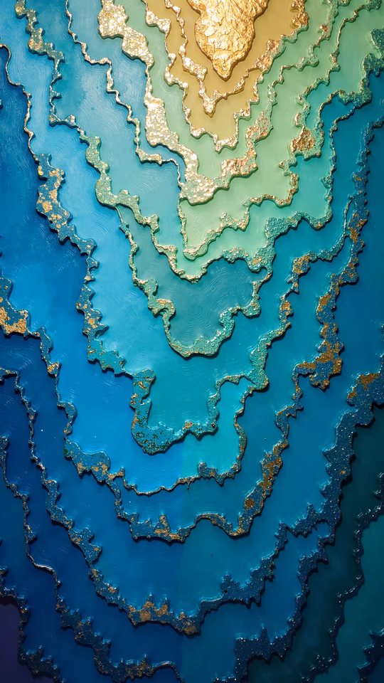 Abstract Ocean Waves