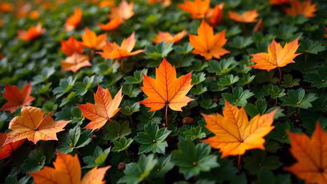 Autumn Leaves Illustration