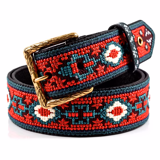Beaded Belt - Illustration