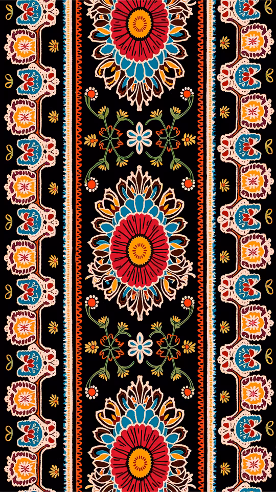 Colorful Ethnic Pattern