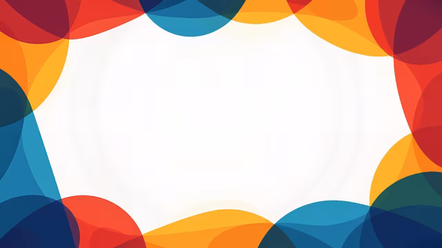 Colorful Geometric Frame