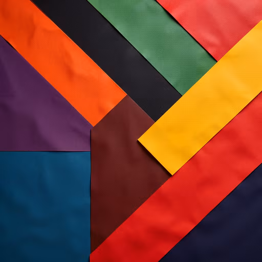 Colorful Leather Patchwork