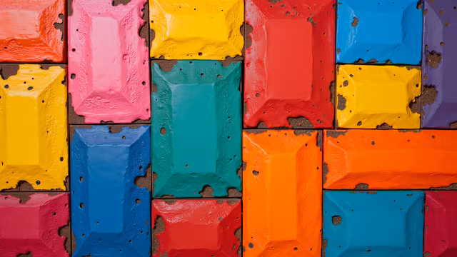 Colorful Textured Tiles