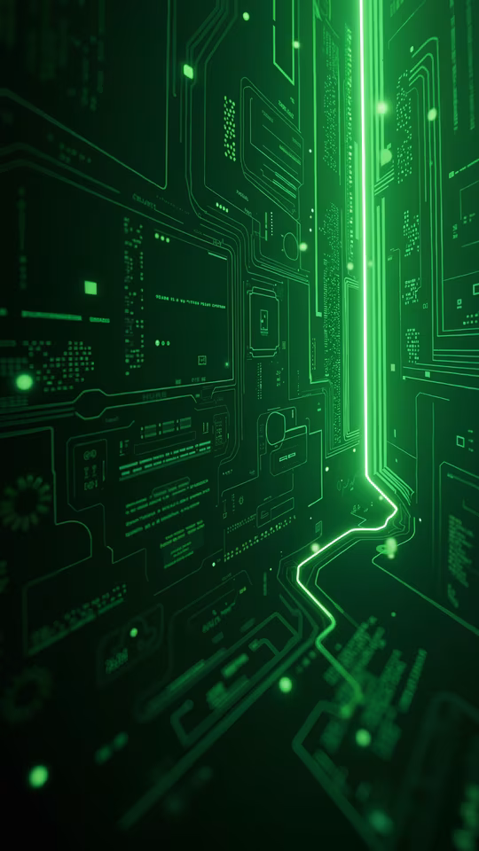Cyber Circuit Illustration