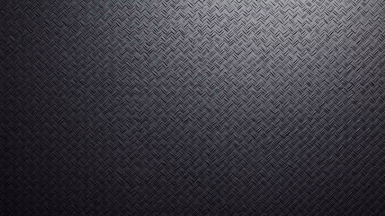 Detailed illustration of a diamond plate metal texture in dark gray shades.