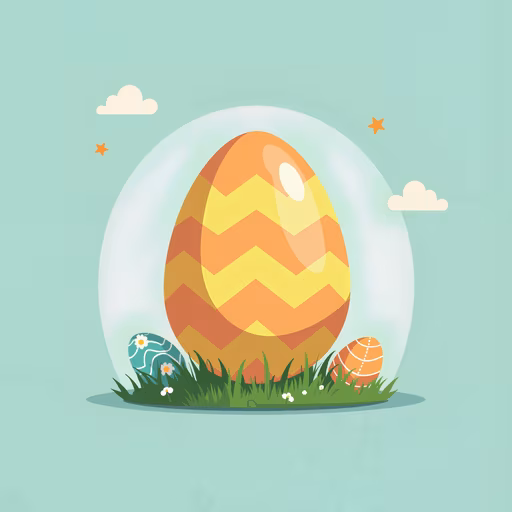 Easter Egg Illustration