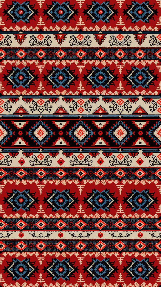 Ethnic Pattern Illustration