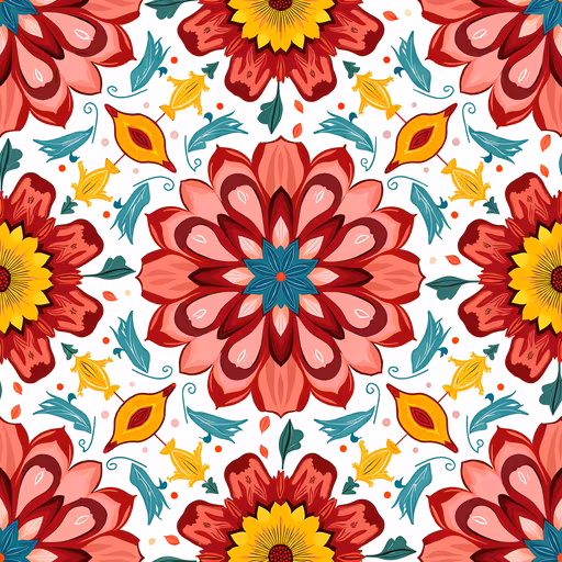 Floral Fantasy Illustration
