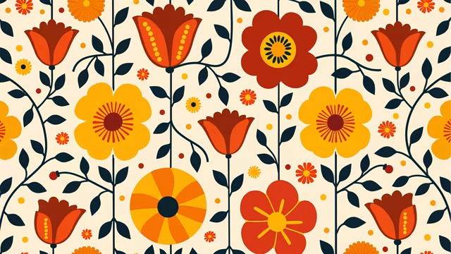 Floral Pattern Illustration