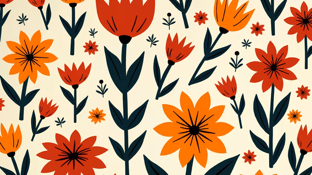 Floral Pattern Illustration