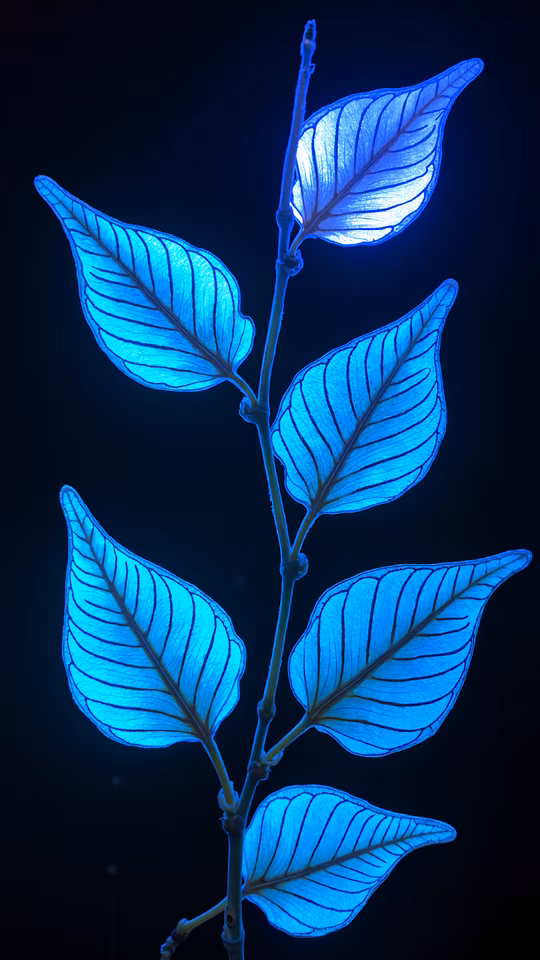 Glowing Leaves