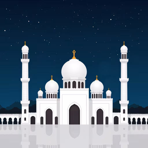 Grand Mosque Illustration