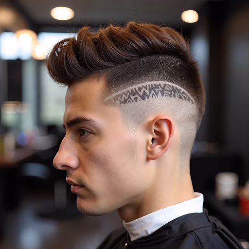 Haircut Art Illustration