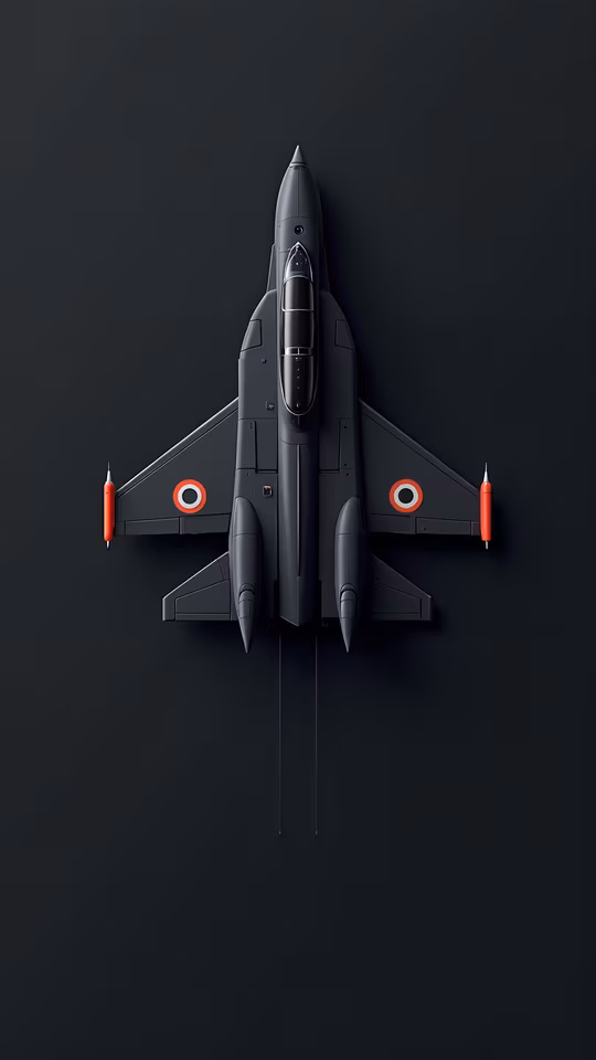 Jet Fighter Illustration