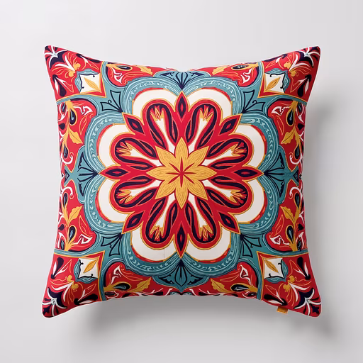 Mandala Pillow Illustration