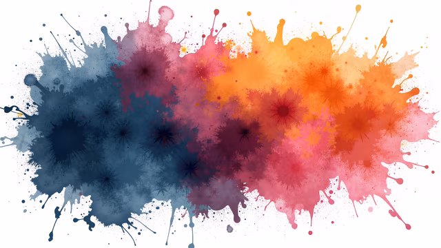 Paint Splatter Illustration