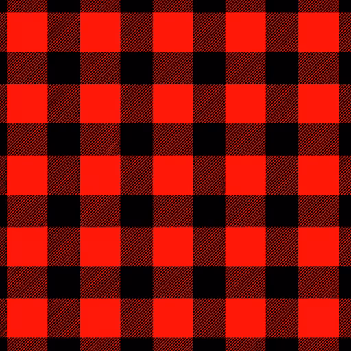 Red and Black Checkered Pattern