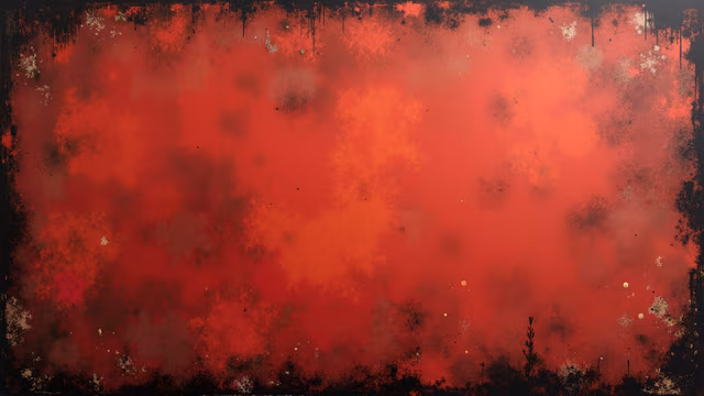 Red Sky Illustration