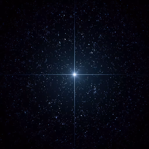Starry Night Sky Illustration