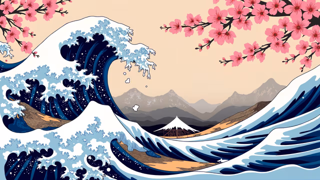The Great Wave Off Kanagawa