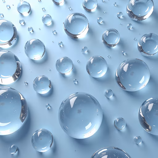 Water Drops Illustration