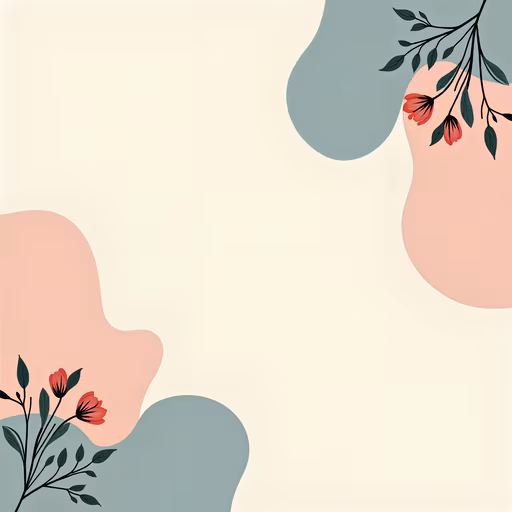Abstract Floral Composition