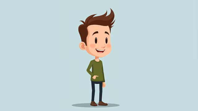 Cartoon Boy Illustration