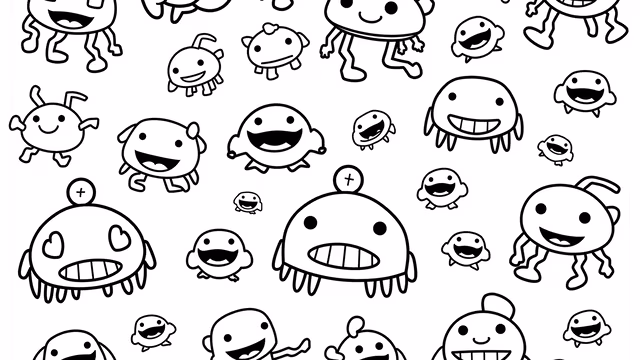 Cartoon Characters Illustration