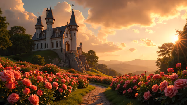 Castle in the Garden