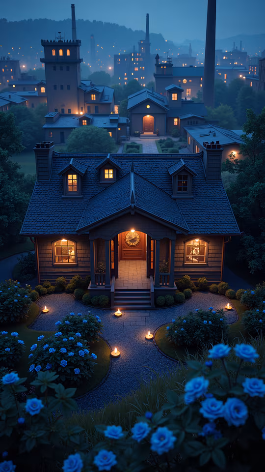 Cozy Cottage Illustration