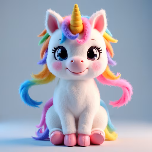 Cute Unicorn Illustration