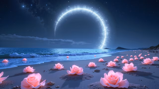 Eclipse Beach Dreams