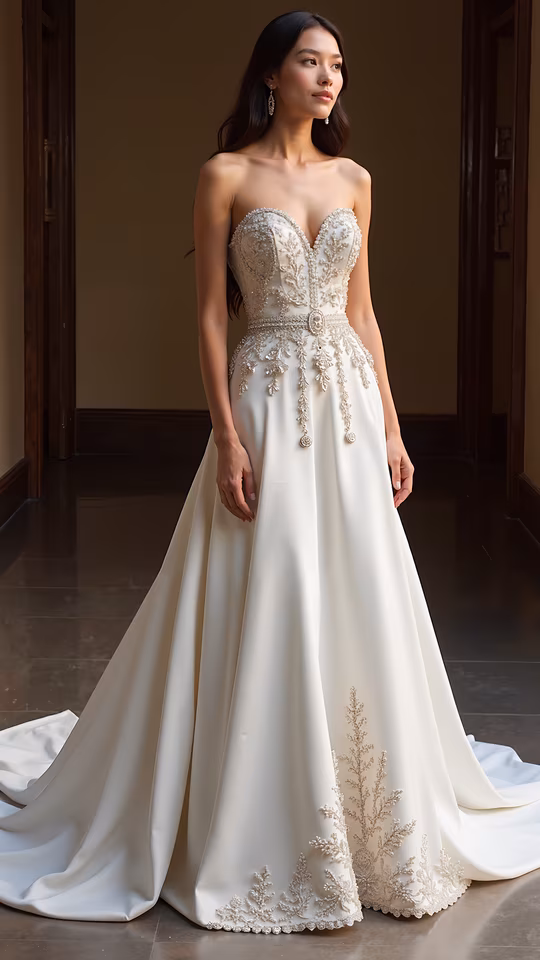 Elegant Bridal Gown