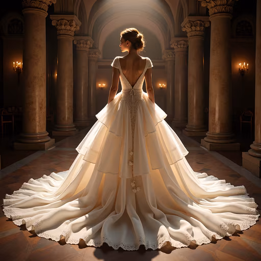 Elegant Bridal Gown