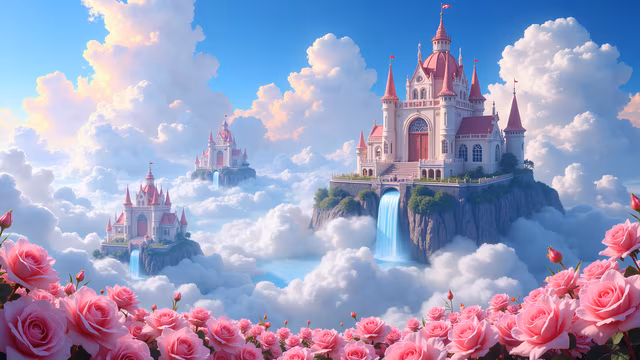 Enchanted Castle Illustration