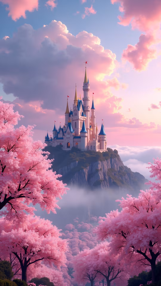 Enchanted Castle Illustration
