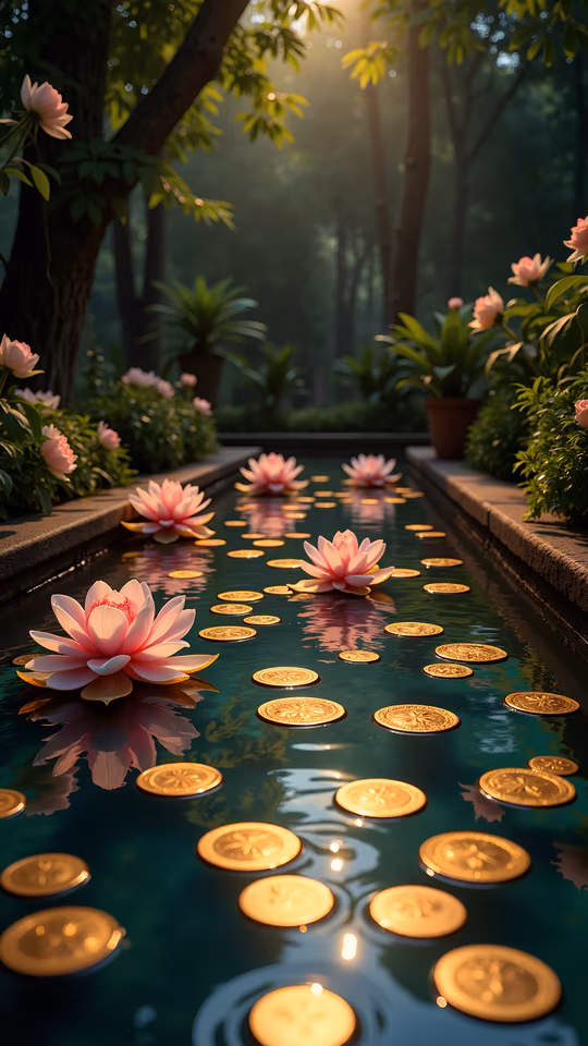 Enchanted Garden Pond