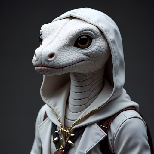 Futuristic Reptilian Hoodie