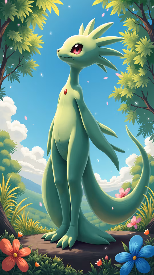 Leafeon Illustration
