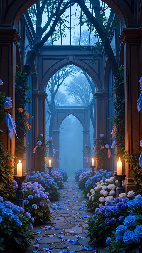 Misty Garden Archway