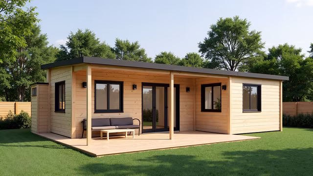 Modern Wooden Cabin