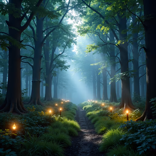 Mystical Forest Path