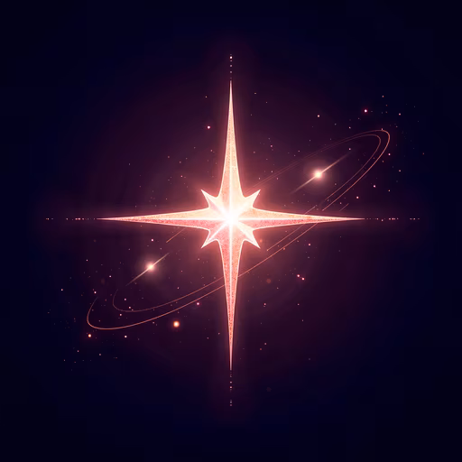 Radiant Star Illustration
